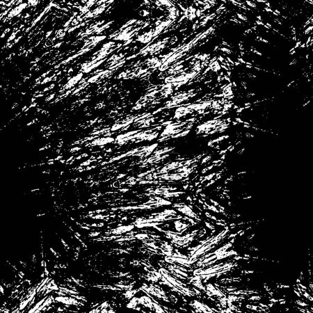 Ilustración de Fondo abstracto en blanco y negro, textura. ilustración vectorial. - Imagen libre de derechos