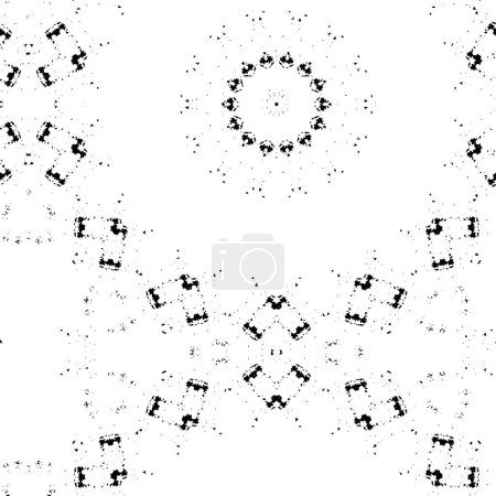 Illustration for Abstract monochrome background includes effect black and white tones. vector illustration - Royalty Free Image