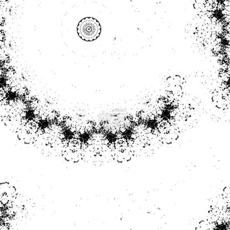 Ilustración de Fondo monocromo abstracto incluye tonos en blanco y negro efecto. ilustración vectorial - Imagen libre de derechos