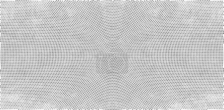 Illustration for Halftone pattern. modern background. geometric texture. dots vector illustration - Royalty Free Image