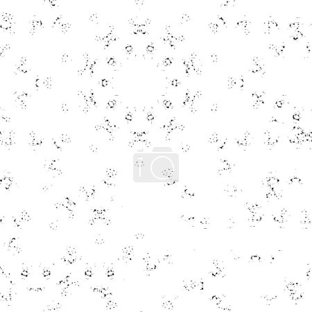 Illustration for Decorative texture. monochrome abstract black and white background - Royalty Free Image