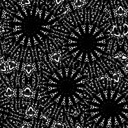Ilustración de Fondo de patrón abstracto. textura monocromática. fondo texturizado en blanco y negro. - Imagen libre de derechos