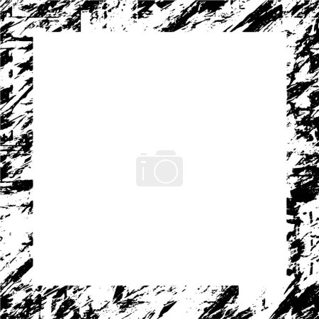Photo for Pixel frame vector illustration - Royalty Free Image