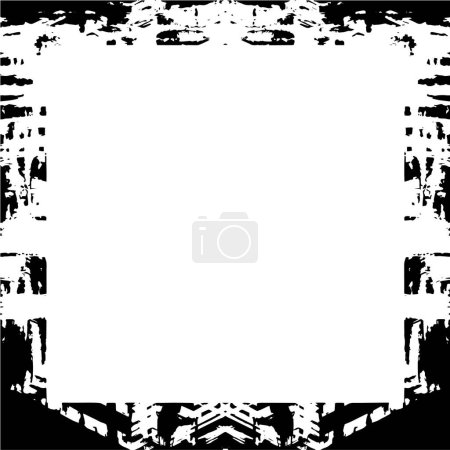 Illustration for Pixel frame vector illustration - Royalty Free Image