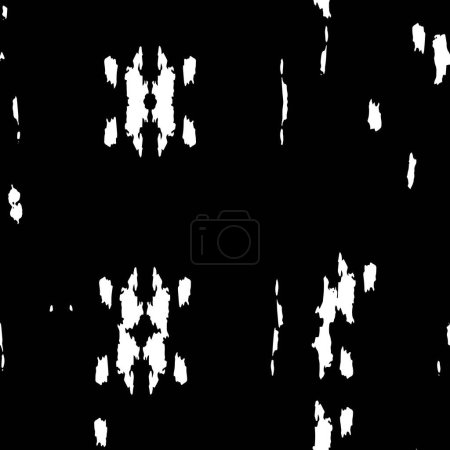 Illustration for Abstract pattern background. monochrome texture. black and white textured background. - Royalty Free Image