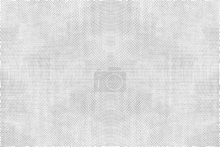Photo for Abstract grunge background in black and white colors, dotted pattern, vector illustration - Royalty Free Image