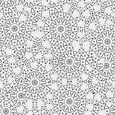 Illustration for Abstract black and white grunge background - Royalty Free Image