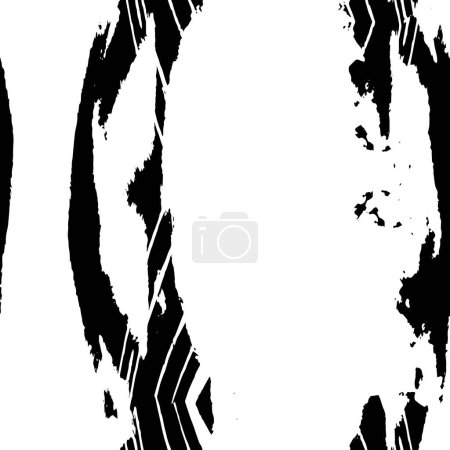 Illustration for Abstract black and white background - Royalty Free Image