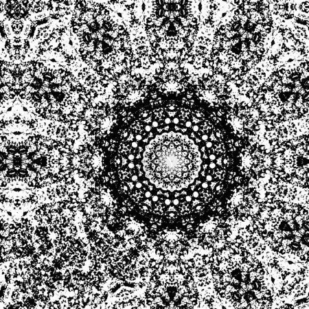 Ilustración de Grunge abstracto patrón texturizado - Imagen libre de derechos