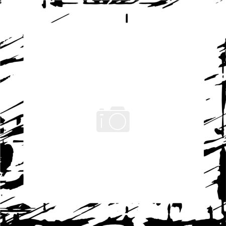 Ilustración de Marco grunge vector. papel con blanco para su texto o imagen. - Imagen libre de derechos