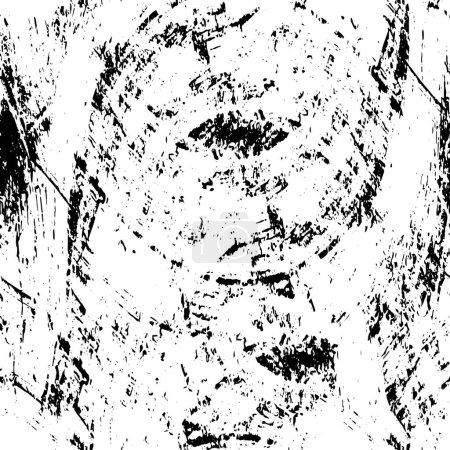 Ilustración de Patrón geométrico sin costuras. fondo negro abstracto. formas simples textura. ilustración vectorial. - Imagen libre de derechos