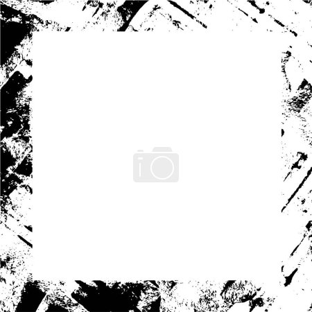 Illustration for Vector grunge frame. old paper with blank for your text or image. - Royalty Free Image