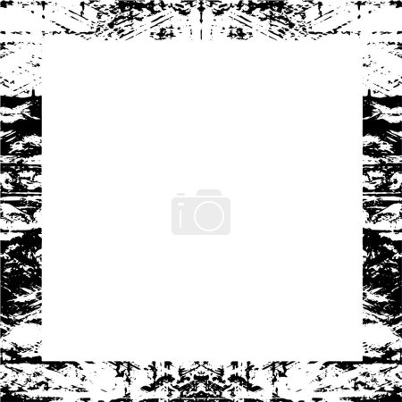Illustration for Vector grunge frame. old paper with blank for your text or image. - Royalty Free Image