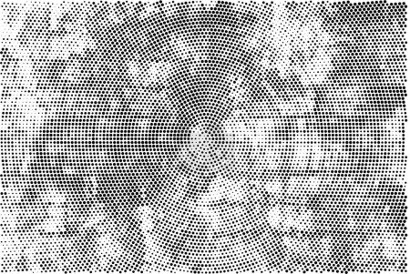 Ilustración de Fondo abstracto con patrón geométrico punteado - Imagen libre de derechos