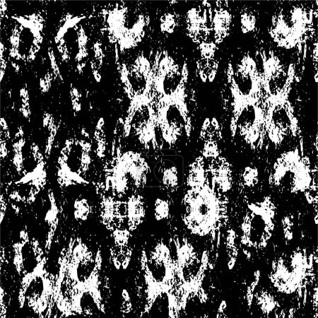 Ilustración de Textura grunge abstracta, fondo de pantalla de color blanco y negro - Imagen libre de derechos