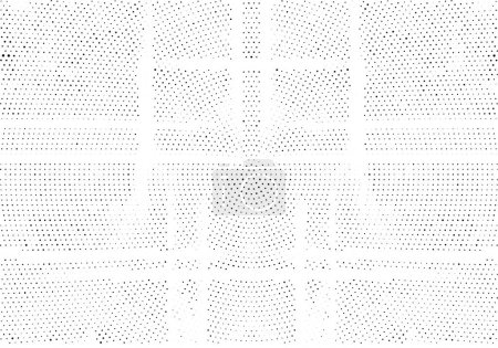 Illustration for Halftone pattern. grunge texture dots. dotted texture. white background. overlay grunge design. distress linear. points fade monochrome points. pop - Royalty Free Image