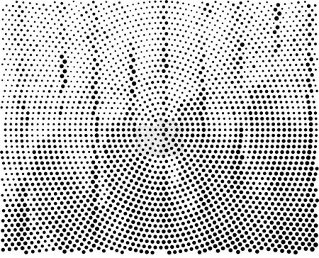 Illustration for Halftone pattern. dotted texture on white. overlay vector illustration - Royalty Free Image
