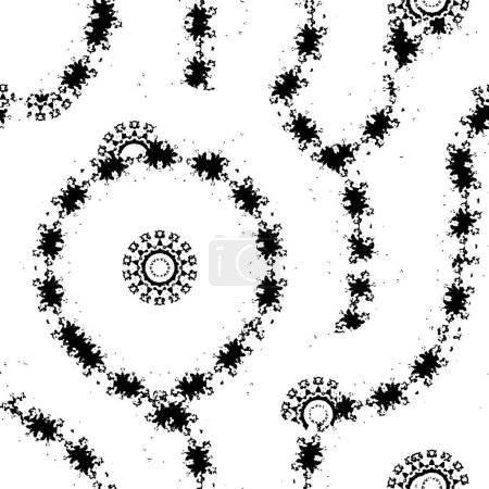 Ilustración de Grunge fondo de textura en blanco y negro - Imagen libre de derechos