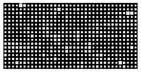 Téléchargez les illustrations : Motif géométrique. abstrait fond noir et blanc. illustration vectorielle - en licence libre de droit