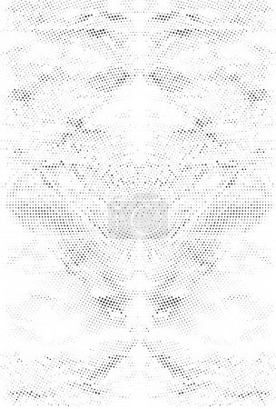 Illustration for Abstract monochrome grunge background vector illustration - Royalty Free Image
