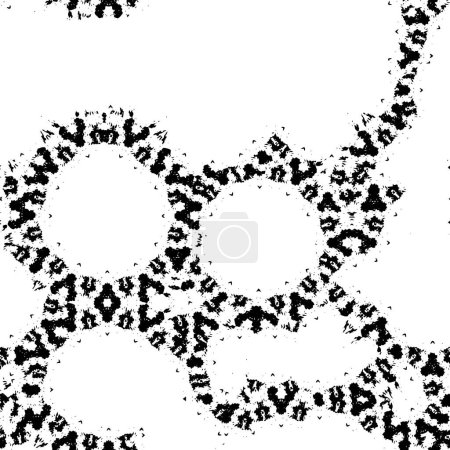 Illustration for Abstract halftone texture background. vector illustration in a black and white. modern grunge design - Royalty Free Image