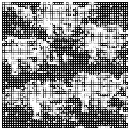 Ilustración de Grunge textura en blanco y negro. plantilla para el diseño. ilustración vectorial abstracta. crear textura gruñona artística - Imagen libre de derechos