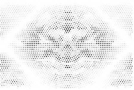 Ilustración de Fondo abstracto con patrón de puntos. diseño de puntos de medio tono. textura punteada - Imagen libre de derechos