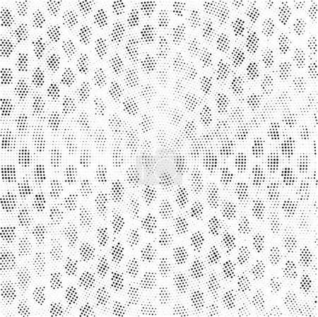 Ilustración de Fondo grunge textura infrarroja blanco y negro con grietas y manchas - Imagen libre de derechos