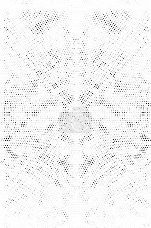 Ilustración de Pixelado en blanco y negro grunge fondo creativo - Imagen libre de derechos