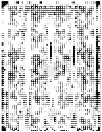 Ilustración de Mosaico cuadrado abstracto. vector mosaico organizado por elementos rectángulos cuadrados. vector mosaico patrón cuadrado - Imagen libre de derechos