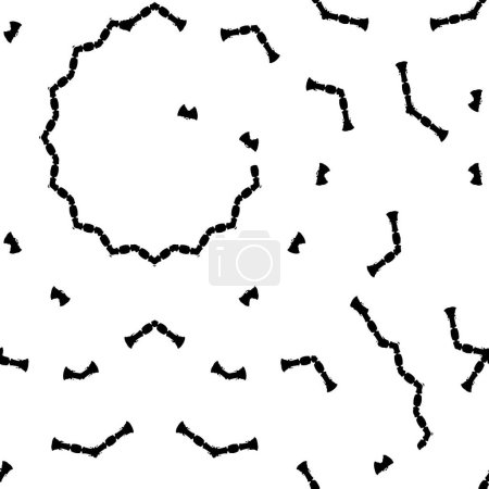 Ilustración de Un montón de murciélagos volando alrededor de un círculo - Imagen libre de derechos