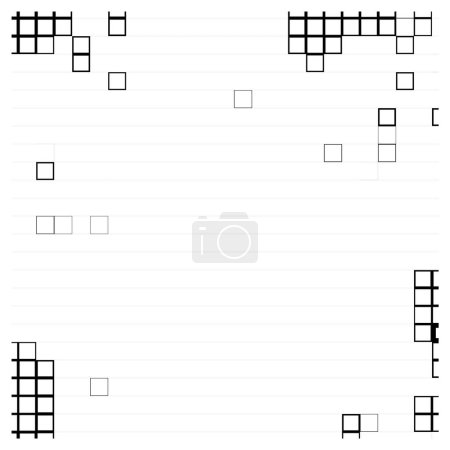 Illustration for Abstract background made of squares. vector illustration design - Royalty Free Image