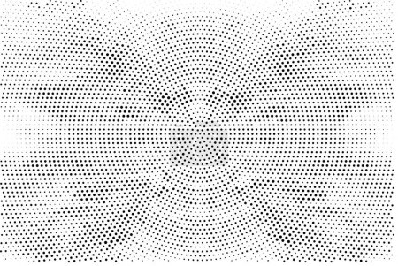 Illustration for Halftone texture. modern abstract dots. dotted pattern. fade monochrome points. - Royalty Free Image