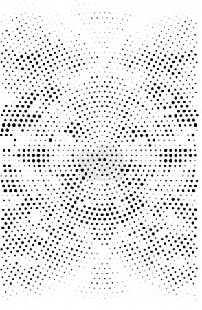 Ilustración de Plantilla de fondo grunge abstracta en blanco y negro - Imagen libre de derechos