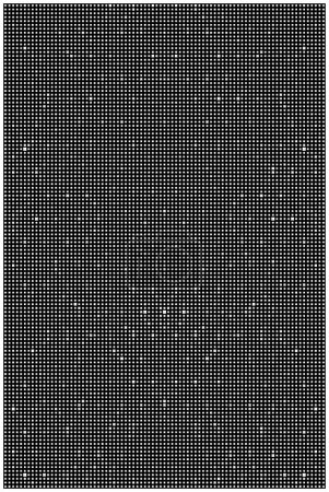 Illustration for Black and white vector illustration of a abstract background with squares - Royalty Free Image