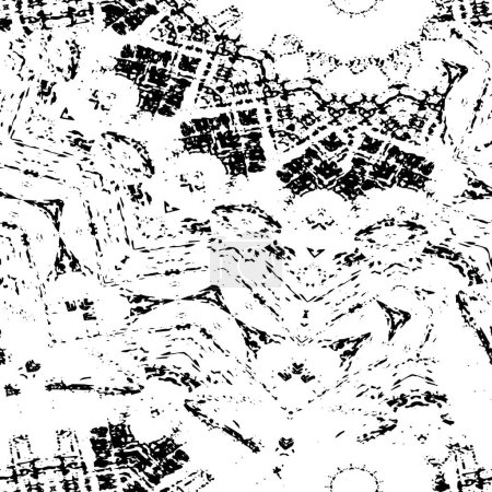 Téléchargez les illustrations : Carte vectorielle de la ville de san francisco, Etats-Unis, Amérique - en licence libre de droit