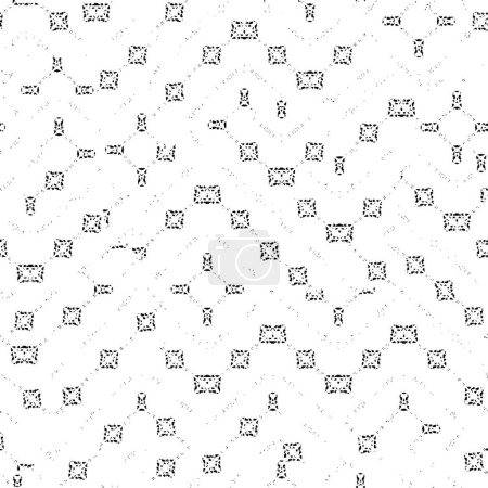 Photo for Abstract grunge background in black and white colors. vector illustration - Royalty Free Image