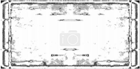 Illustration for Abstract halftone background. Vector illustration design - Royalty Free Image