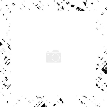 Ilustración de Abstract grunge frame with copy space, vector illustartion - Imagen libre de derechos