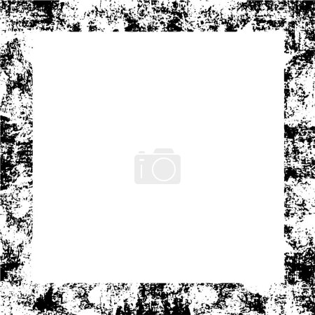 Illustration for Vector grunge frame. old paper with blank for your text or image - Royalty Free Image
