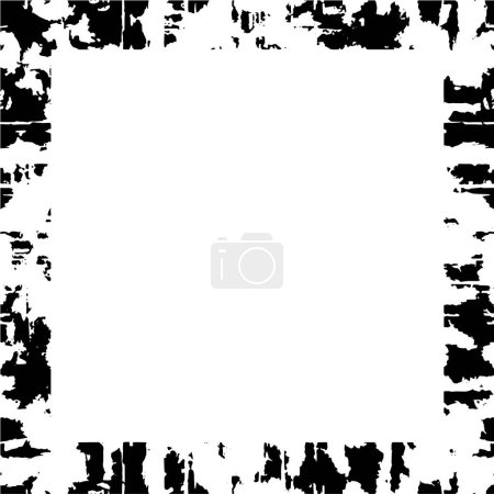 Illustration for Vector illustration, abstract  frame geometric background - Royalty Free Image