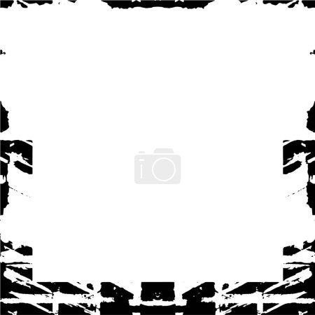 Illustration for Frame, abstract  geometric background, vector illustration - Royalty Free Image