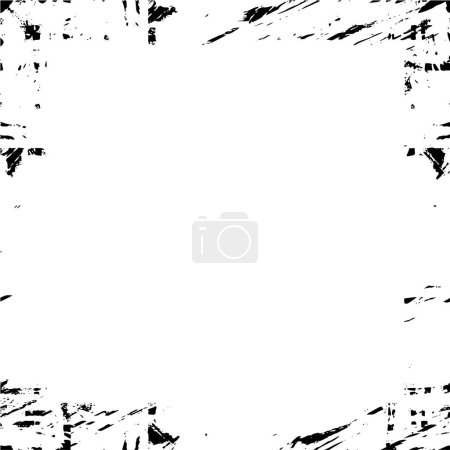 Illustration for Abstract grunge frame, vector illustration - Royalty Free Image