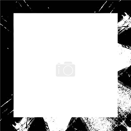 Illustration for Vector pixel mosaic frame - Royalty Free Image
