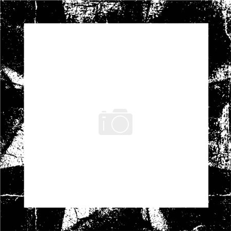 Illustration for Vector pixel mosaic frame - Royalty Free Image