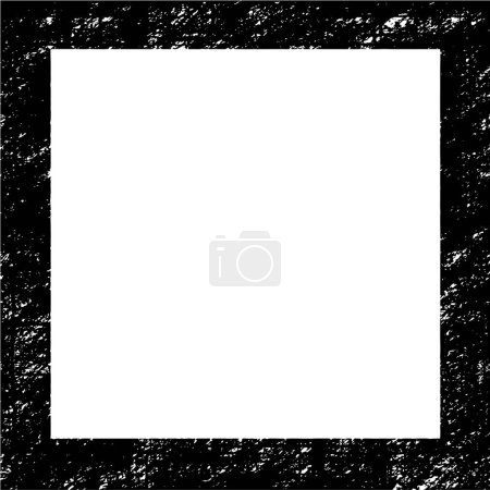Illustration for Vector black and white frame - Royalty Free Image