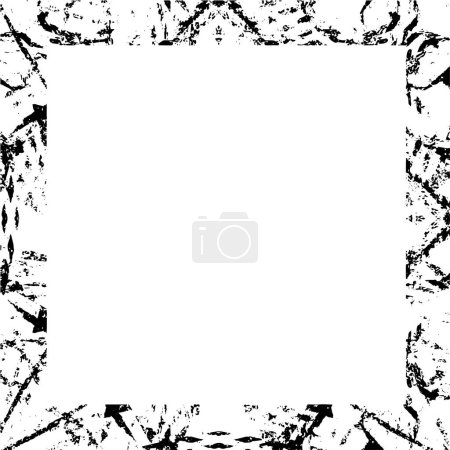 Illustration for Vector black and white frame - Royalty Free Image