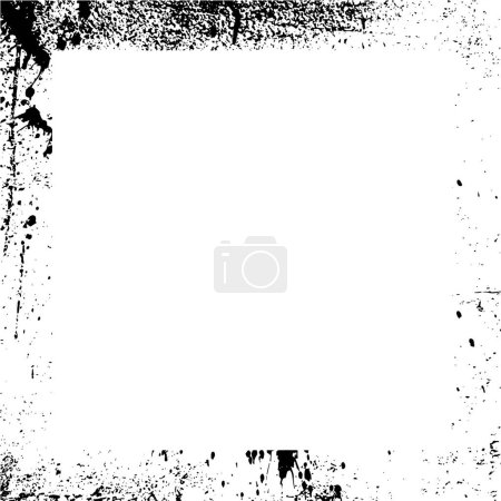 Ilustración de Capa superpuesta de grunge. Fondo abstracto de vector en blanco y negro
. - Imagen libre de derechos