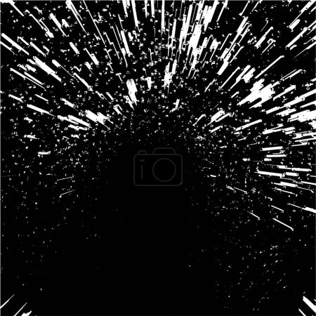 Illustration for Grunge texture background. abstract black white surface design. - Royalty Free Image
