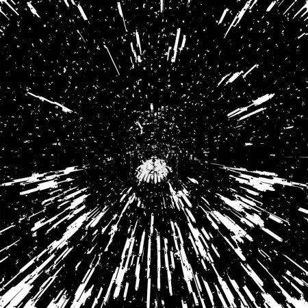 Foto de Fondo grunge abstracto en colores blanco y negro. ilustración vectorial - Imagen libre de derechos